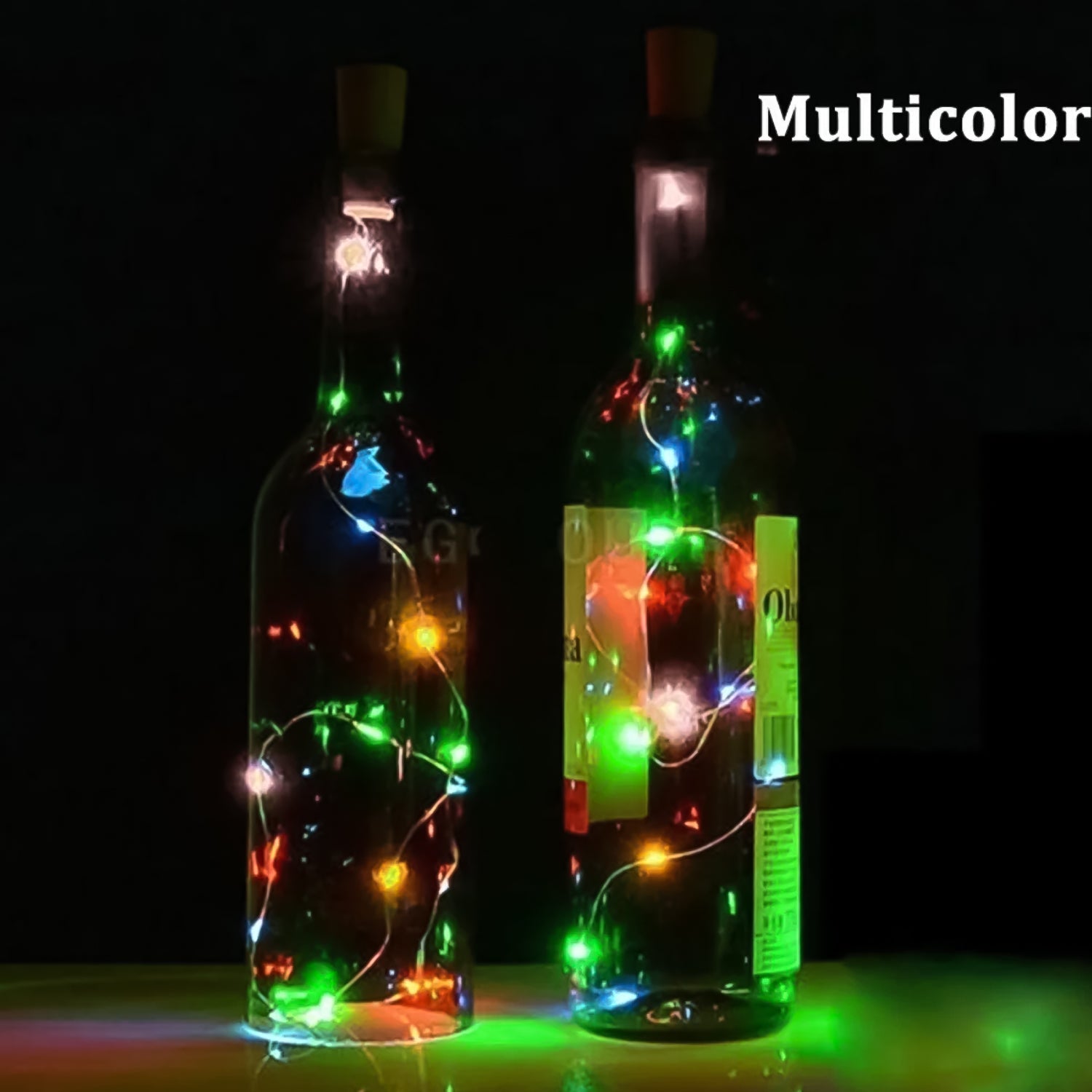 Multi Color Wine Bottle Cork String Light Multi Color Wine Bottle Cork String Light
